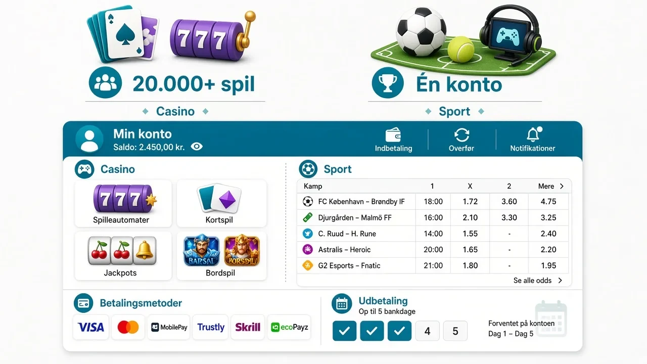 22Bet casino uden rofus